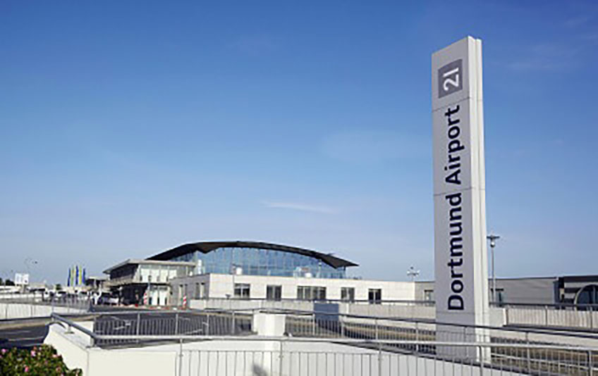 Dortmund Airport entrance